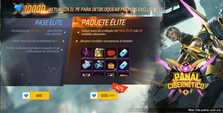 descubre las recompensas que puedes obtener en los eventos de free fire pase elite