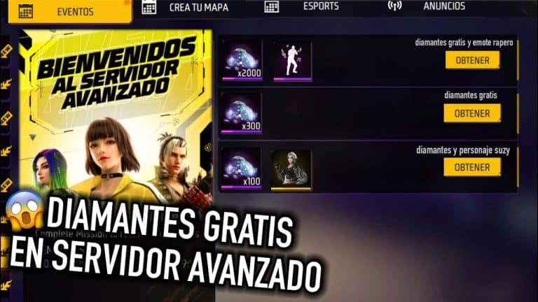 donde encontrar informacion actualizada sobre eventos de free fire y recompensas en diamantes