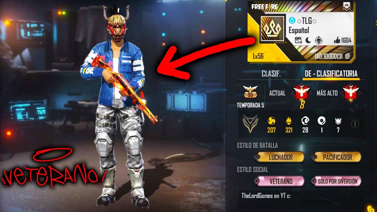 que son las cuentas veteranas de free fire descubre todo aqui